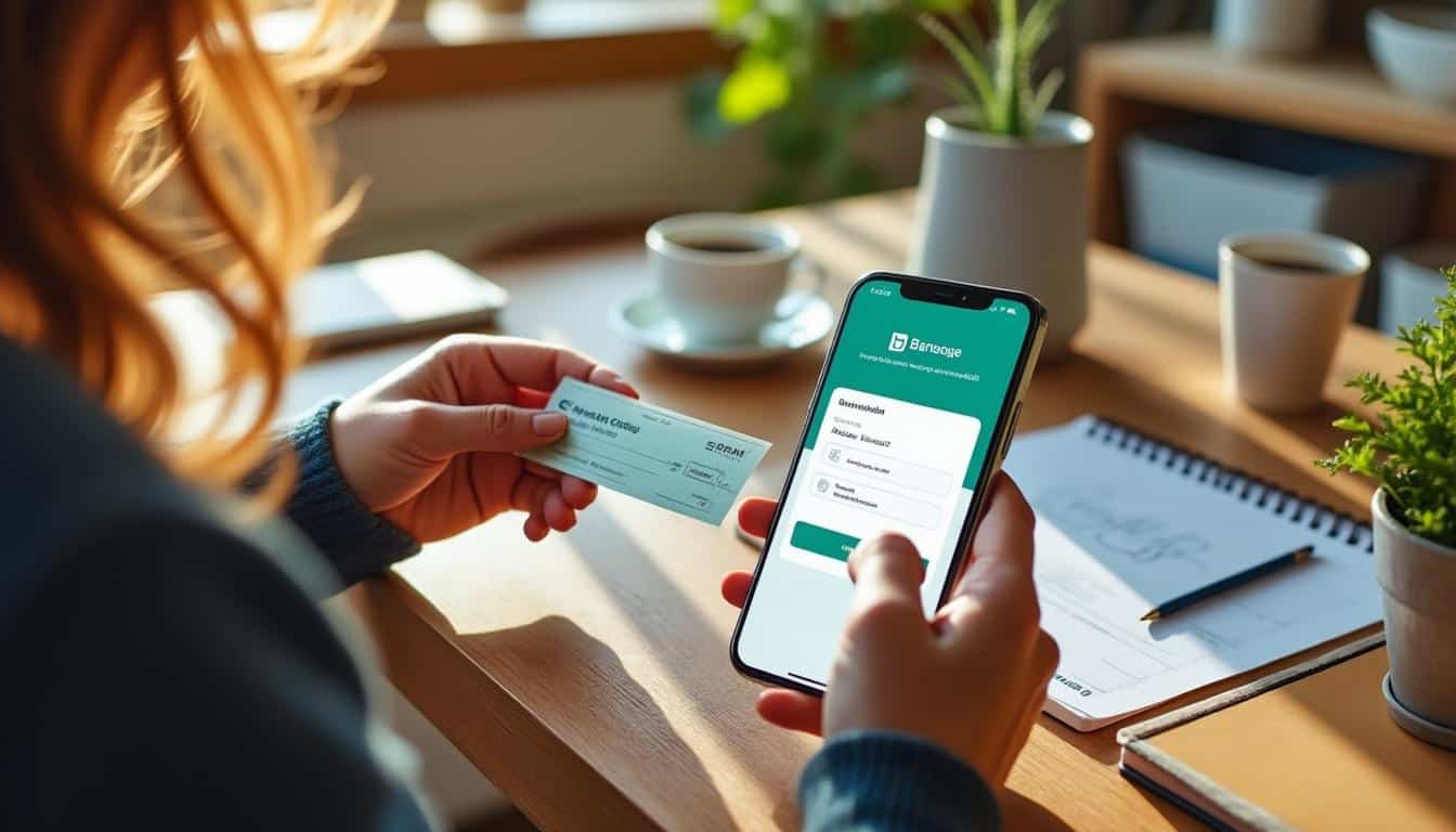 Illustration: Comment fonctionne le chèque dans une banque en ligne ?