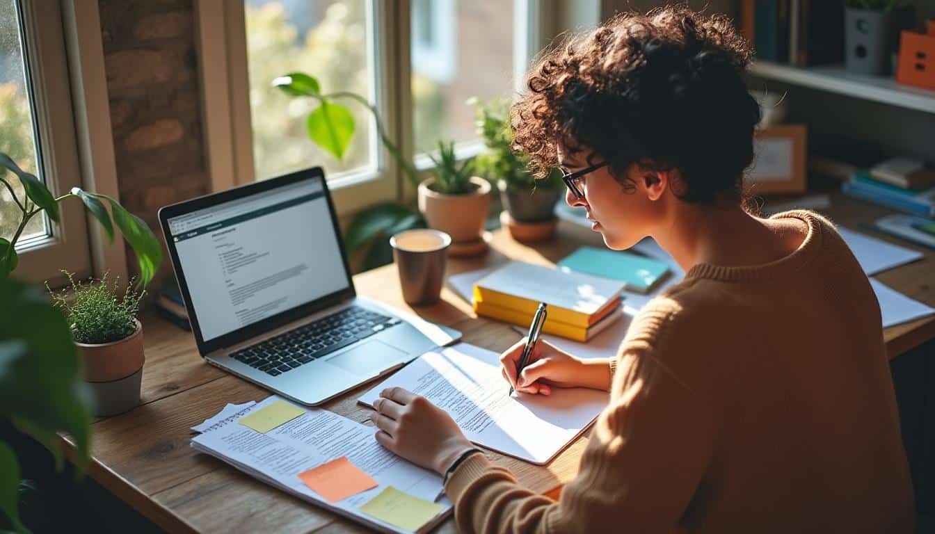 Illustration: Comprendre l’importance d’une lettre bien rédigée pour une candidature en BTS bancaire