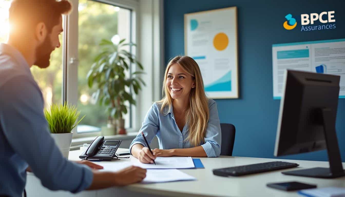 Illustration: Comment contacter facilement le service client et les représentants de BPCE Assurances