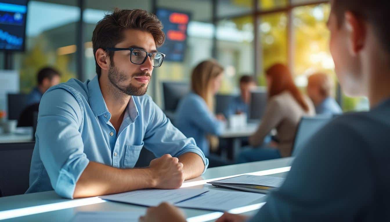 Illustration: Comprendre le fonctionnement d’un job d’été dans une banque
