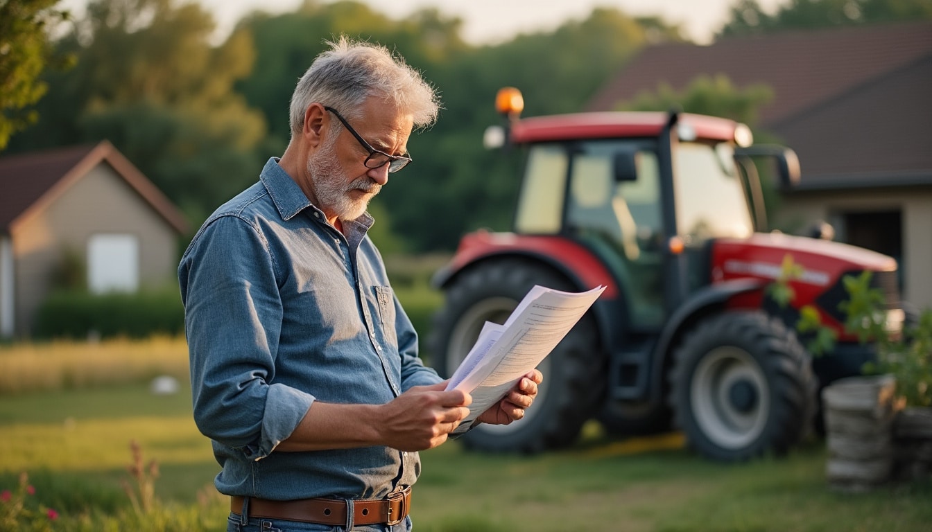 Illustration: Comprendre les formules d’assurance pour un tracteur agricole en usage privé