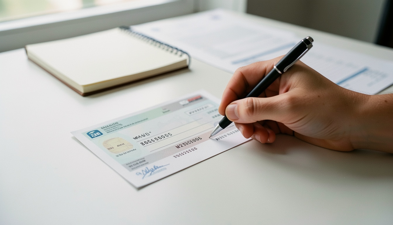 Où trouver le code bancaire sur un chèque ?